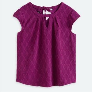 FORTUNE + IVY Dani Mixed Material Blouse pink women’s XL